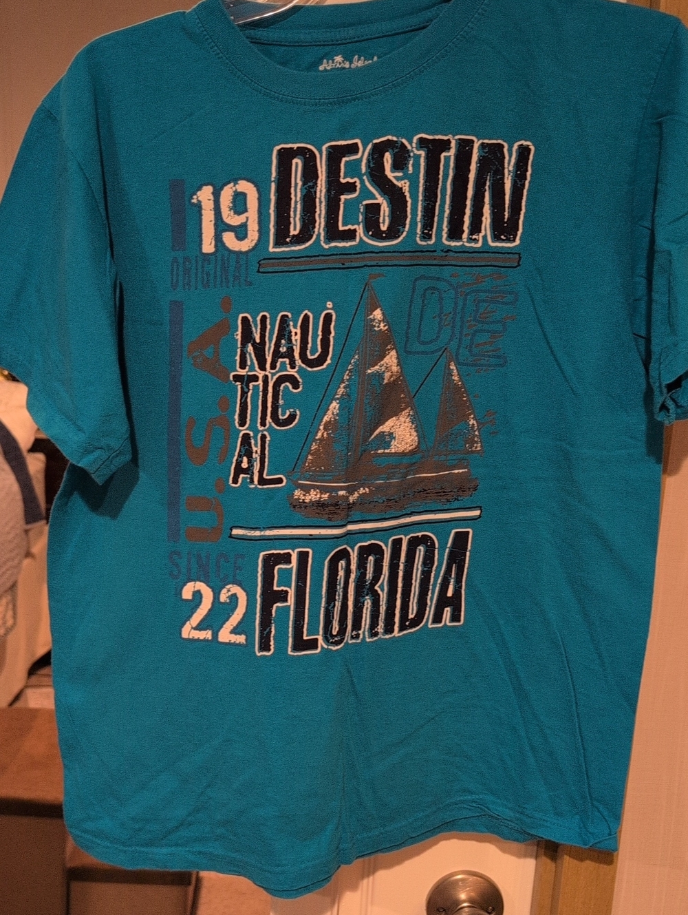 2 DESTIN Florida Nautical Graphic Tee